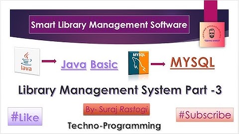 Library Management System Part-3| Java Project |setup Images &Other Jar Files | check description..