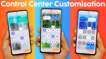 XIAOMI HyperOS 2 Control Center Customisation Themes 🚀 Top 5 Control Center Themes Xiaomi ✅