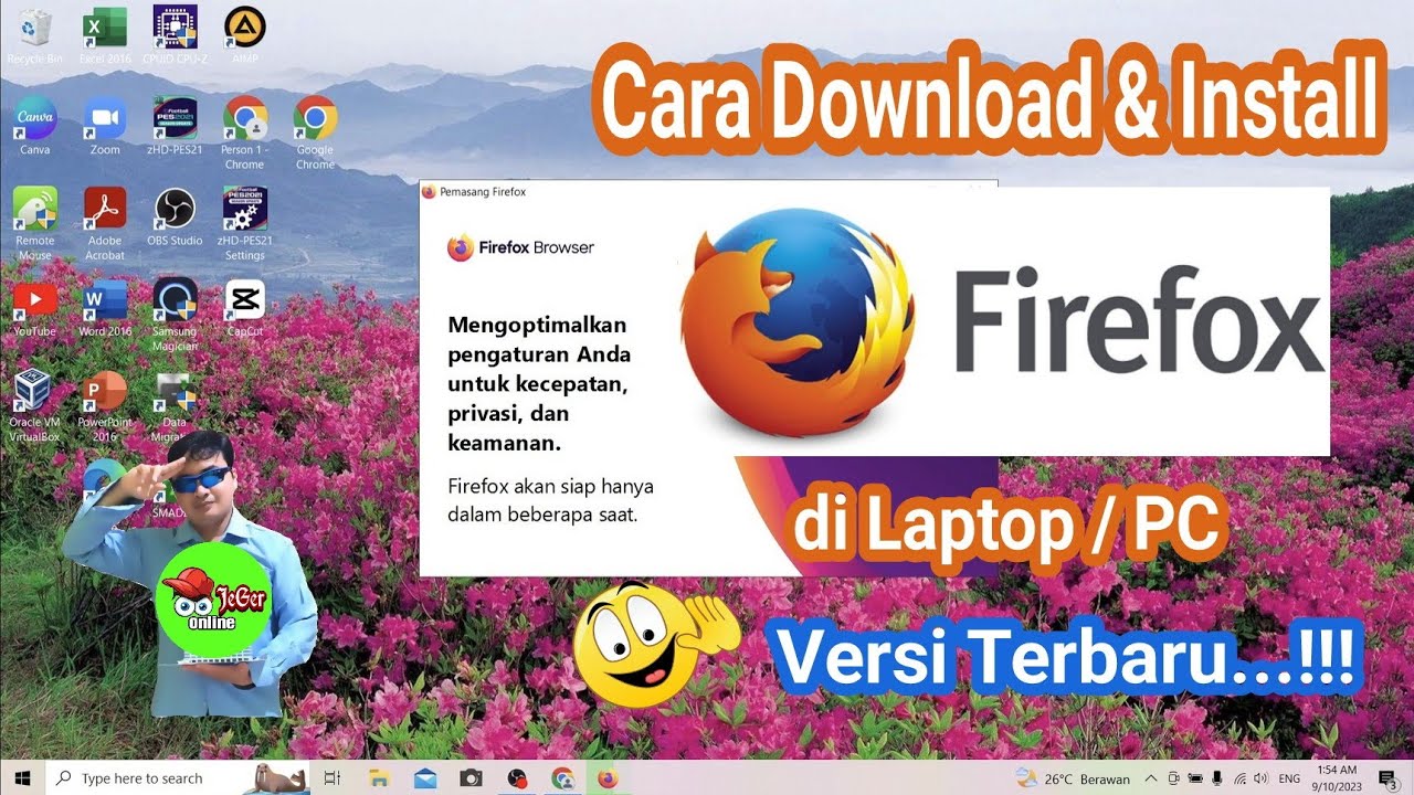 Cara Download & Install Mozilla Firefox di Laptop / Komputer || Mudah ...