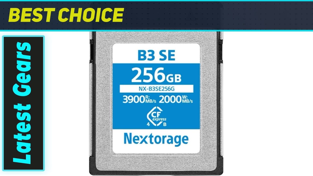 Nextorage 256GB CFexpress 4.0: The Speed You Actually Need? - YouTube