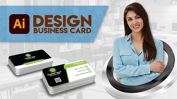 Design business card in Adobe Illustrator | Adobe illustrator tutorial 2020 Easy & Simple