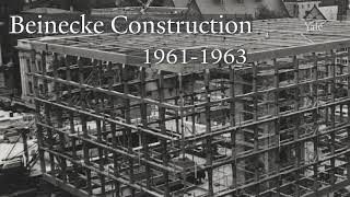 Beinecke Library Construction Photographs, 19611963