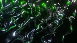 Green Light Liquid Abstract Animation  Free Background,Wallpaper Motion Graphic