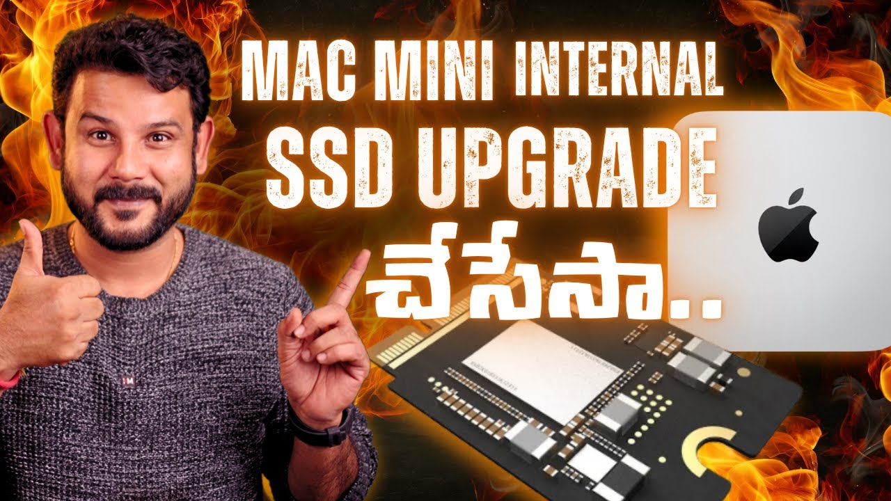 How To UPGRADE M4 Mac Mini SSD In Telugu #kmcreativezone #KM # ...