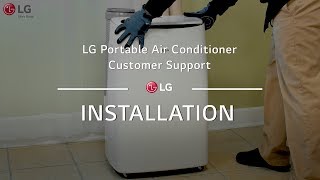LG Portable AC  Installation (Dec '18 Update)
