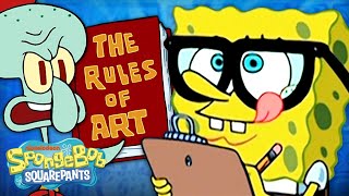 EVERY Teaching Moment Ever! ✍ | SpongeBob