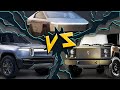 Tesla Cybertruck vs Rivian R1t vs Bollinger B2. We Compare All Three!