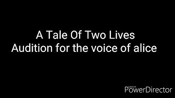 Alice audition for #divinevoiceauditions