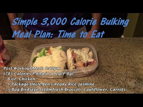 2600 Calorie Bulking Diet Plans