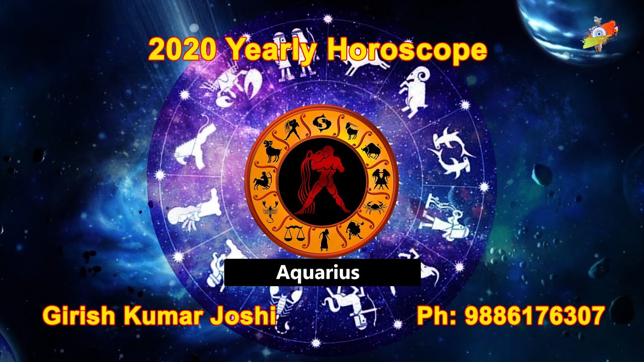 Aquarius 2020 Yearly Horoscope English Video Our India YouTube
