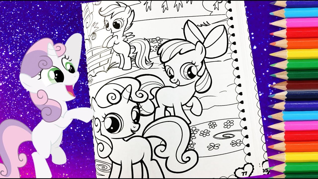 Download Latest HD My Little Pony Cutie Mark Crusaders Coloring Pages - hd wallpaper