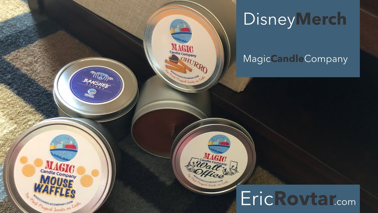 Magic Candle Company Disney Merch YouTube