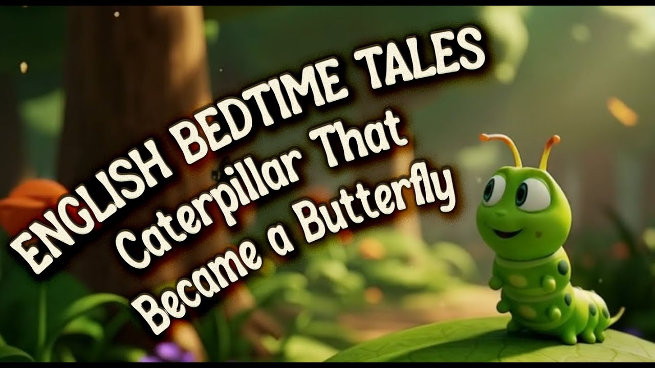 İngilizce Uyku Masalları / English Bedtime Tales - Caterpillar That Became a Butterfly