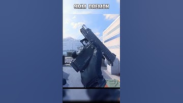 Cod MW2 : 9MM Daemon Empty Animation #satisfying #relaxing #cod #shorts #shortvideo
