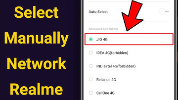 How To Set Network Manually On Realme Phone 2020 | Realme Network Setting