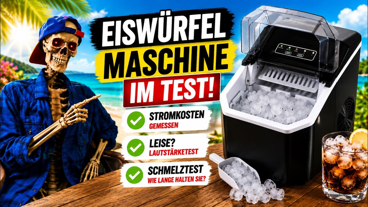Beste Eiswürfelmaschine auf Amazon? 🧊 Der große Test!