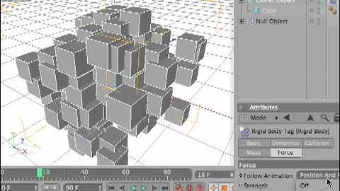 Avoid Collision with Push Back in Cinema 4D MoGraph2 MoDynamics .mov