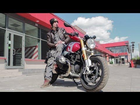 Видео: BMW R9T. Заводской кастом конструктор.