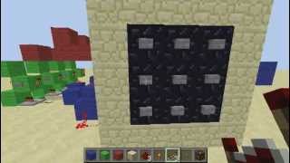 Minecraft: Super compact nine digit combination lock