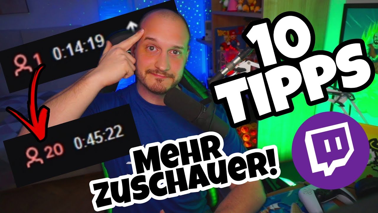 MEHR Viewer auf Twitch 2024 ? | NEUE Tipps & Tricks ? | Schneller Zuschauer bekommen als ...