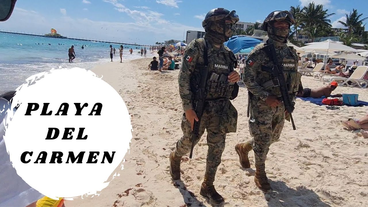 MEXICO Playa del Carmen Beach, IS IT SAFE 🇲🇽 YouTube
