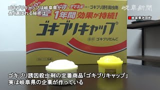 ゴキブリキャップは岐阜県生まれ　工場に潜入！　実は家庭でも再現できる？