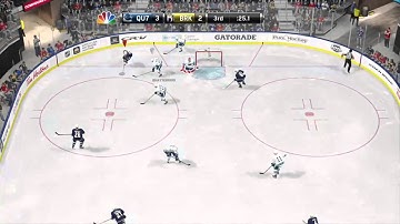 NHL 15: Wide open miss