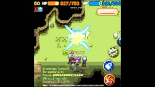 Com2us Gamevil | IMO The World of Magic Mirato Level 50 PK New Map Forest Maze (October 2015)