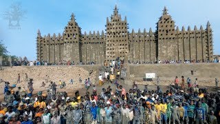 Festival at the Grand Mosque of Djenné | We Clothe the Mosque Every Year to Protect It