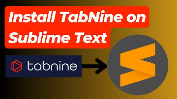How to Install TabNine on Sublime Text for AI-Powered Code Completion