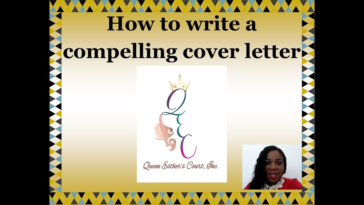 How to write a compelling cover letter - YouTube