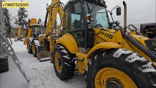 Повторная диагностика того же экскаватора спустя год! Экскаватор погрузчик New Holland B115