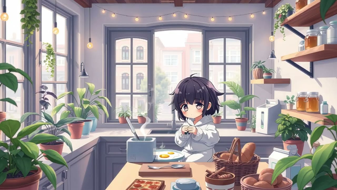 a morning lofi playlist 🍃🌸 beats to relax and calm your thoughts