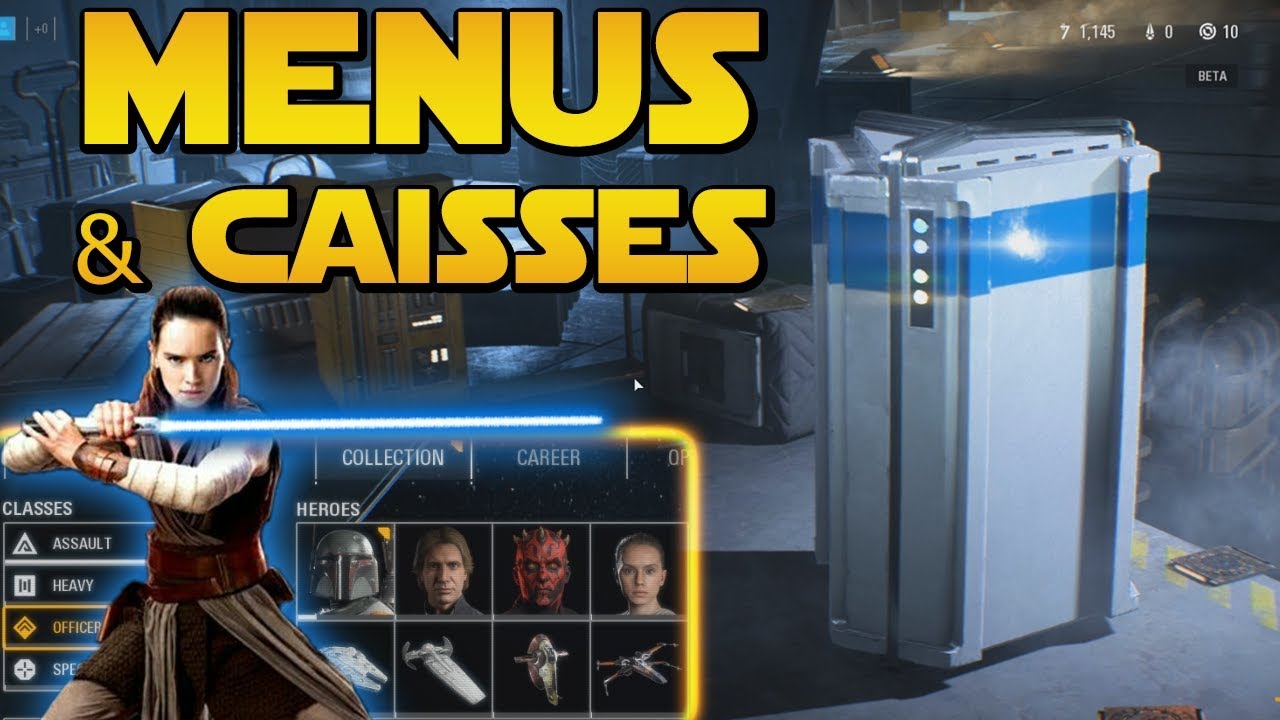 MENUS BÊTA, Personnalisation (Emotes, Cartes etc.) & Unboxing Caisses ...