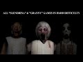 All Slendrina Granny Games In Hard Difficulty 