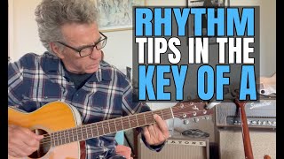 Guitar Rhythm Tips In The Key Of A