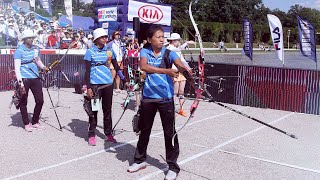 Korea v India - recurve women team gold | Wroclaw 2013 Archery World Cup stage 4