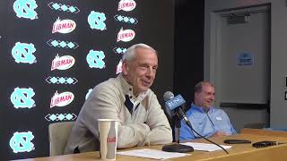 UNC Tar Heels Pre NCAA Tournaent Roy Williams Presser 3 19 2019