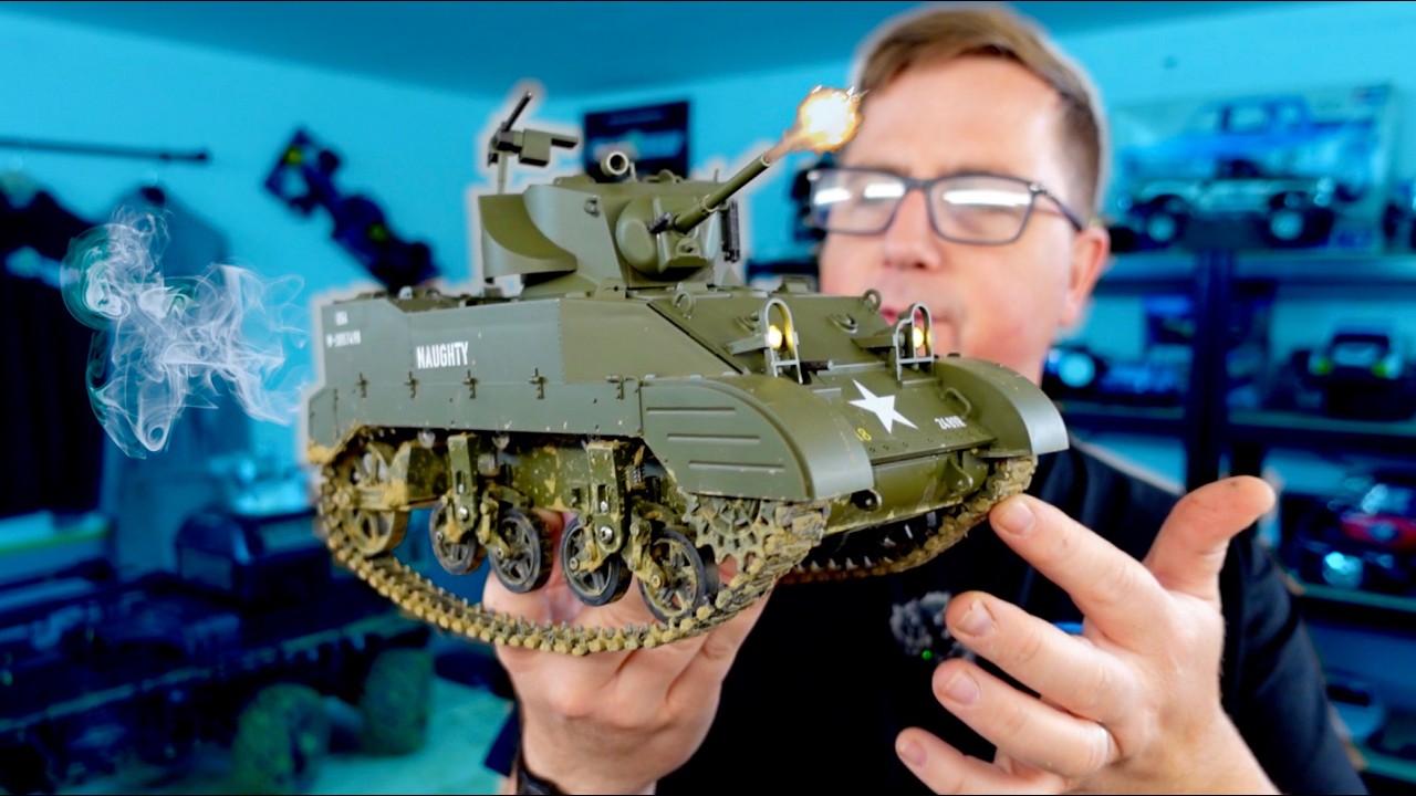 This Cheap RC Tank is FAST!