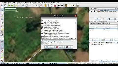 JOSM creating a bridge