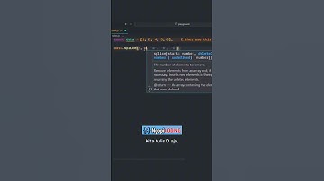 Menyisipkan data array di JavaScript #coding #programmer #javascript #htmlcssjavascript