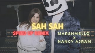 marshmello x nancy ajram - sah sah (speed up)