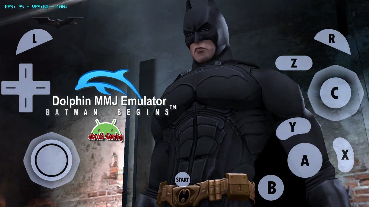 Let's Play Batman Begins Gamecube on Android Smartphone | Dolphin MMJ  Emulator Gameplay - YouTube