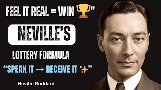 WIN THE LOTTERY DON'T DO ANYTHING JUST LISTEN ONCE ''  NEVILLE GODDARD  POWERFUL TEACHINGS