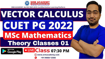 CUET PG 2022 | Msc Mathematics | Vector calculus New Updated Syllabus CUET PG 2022 Msc Mathematics