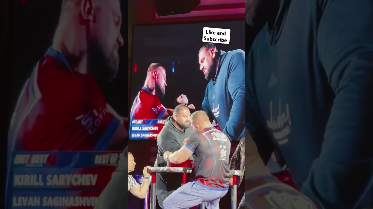 Levan Saginashvil vs Kerill Sarychev  || East vs West 16 