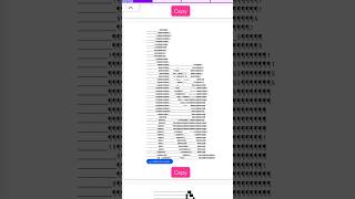 text art copypest #viral#tranding #short#video