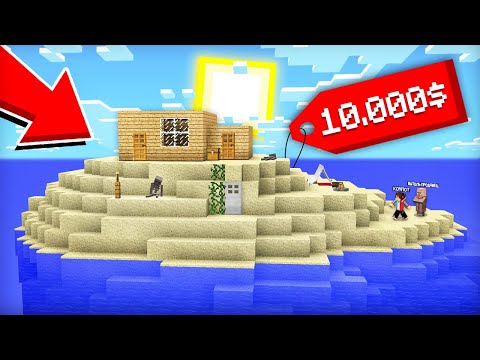 Я купил целый остров у жителя продавца в майнкрафт компот minecraft