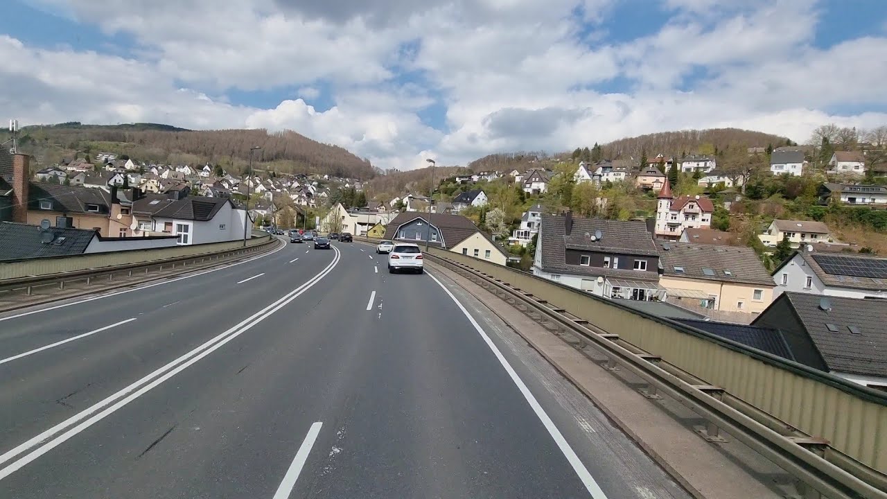 Just driving - Plettenberg to Werdohl