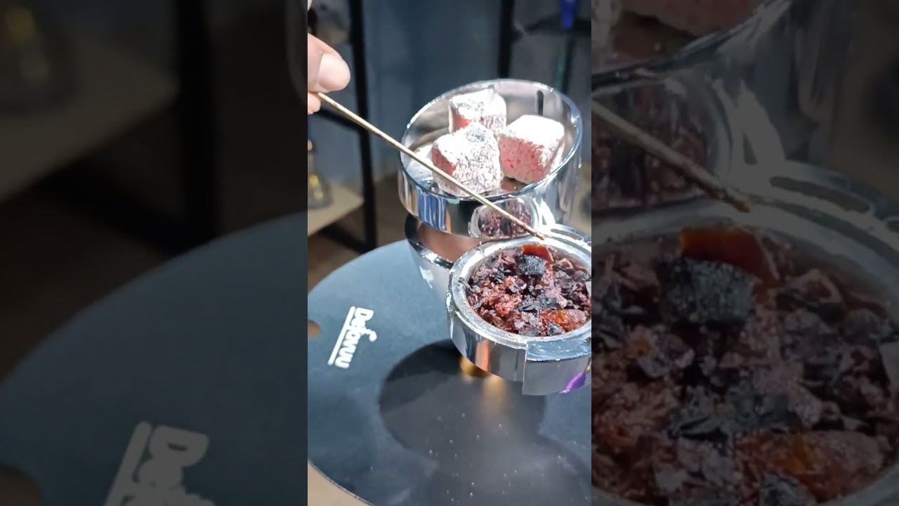 HMD + Chillum both in one of Alloy Metal Pull Drawer Hookah Chillum with Tray